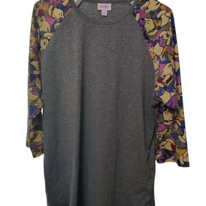 LuLaRoe Heather Gray Top